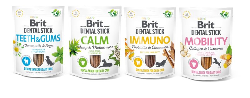 Brit Dental Stick, nová dentální tyčinka s dvojitým účinkem 