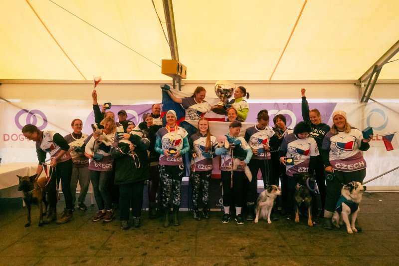 Silné emoce a překonávání hranic státních i osobních – takové bylo Mistrovství světa v Dog Pulleru 2024