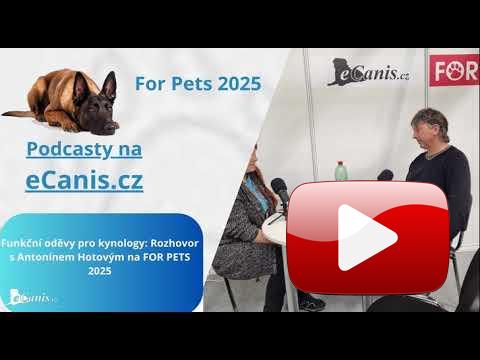 Funkční oděvy pro kynology: Rozhovor s Antonínem Hotovým na FOR PETS 2025