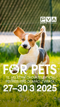 Největší chovatelský veletrh FOR PETS se rozšířil o psí výstavy i exotická zvířata 