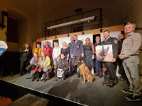 Oslava hrdinství čtyřnohých zachránců